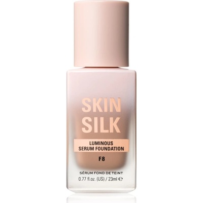 Makeup Revolution Skin Silk Serum Foundation lehký make-up s rozjasňujícím účinkem F8 23 ml