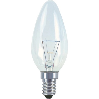 TECHLAMP Klasická sviečková žiarovka E14, 60W, 640lm, teplá biela