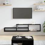 vidaXL Стойказастенентелевизор 150x25x28, 5см Инженерна дървесина (889886)