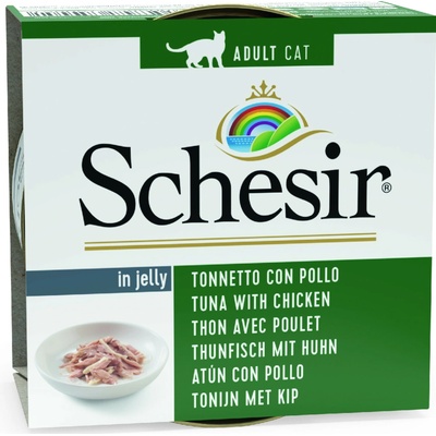 Schesir Cat Adult tuňák/kuře 85 g