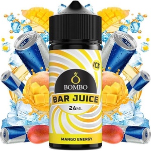 Bombo Bar Juice Mango Energy Ice 24ml/120ml - boombvaping - 35,19 лв