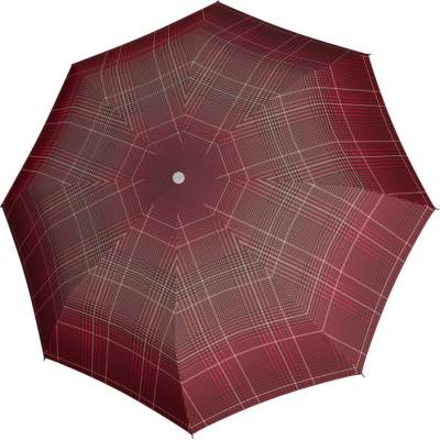 Doppler Fiber Havanna Milito dámský skládací deštník 722365ML01 červená