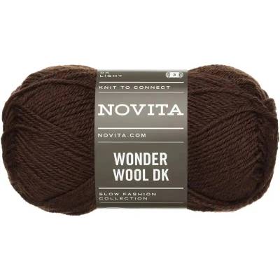 Novita Wonder Wool DK 6341 Čokoládová