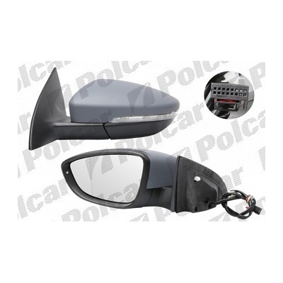 Zpětné zrcátko VW PASSAT CC 08-12 elektrické – Sleviste.cz