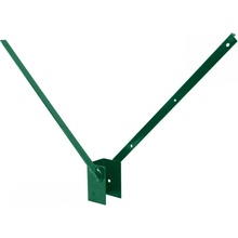 PILECKÝ Bavolet pre stĺpik PILODEL poplastovaný obojstranný 60 x 40 mm zelený