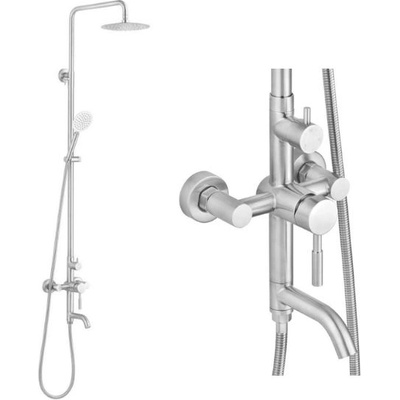 TOYA Душ колона за баня Glamox инокс