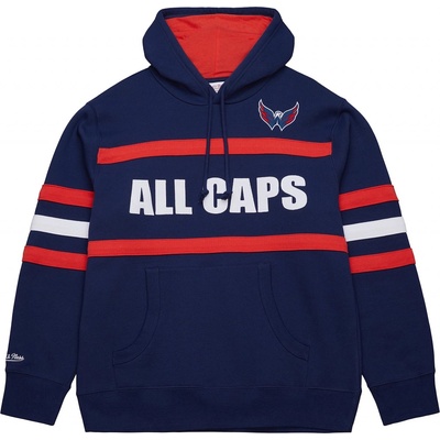 Mitchell & Ness mikina Washington Capitals Head Coach Hoodie Current Logo – Hledejceny.cz
