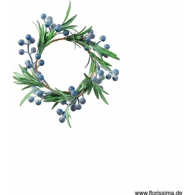 Florissima! Veniec modré bobule 14 cm