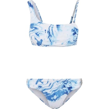 Urban Classics Asymmetric Top bikini - White (White)