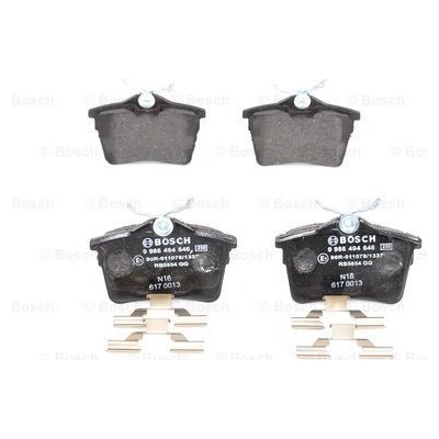 BOSCH Sada brzdových platničiek kotúčovej brzdy 0986494646