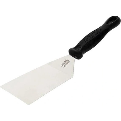 Obracečka de Buyer, 4232.00, FKOfficium, odolná proti rzi, bez otvorů, nerezová ocel, 12 cm, ergonomicky tvarovaná rukojeť
