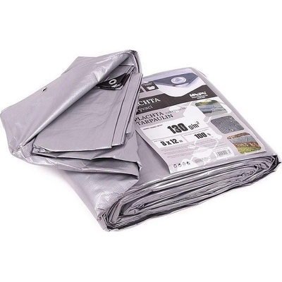 Ven plachta krycí šedá 130g 8 x 12 m 102277