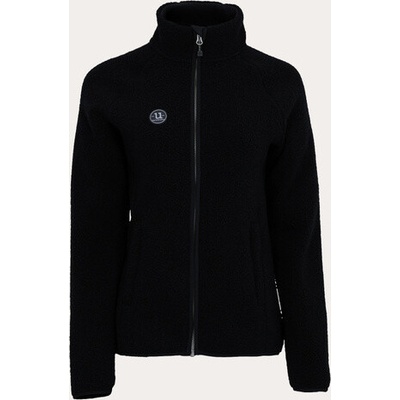 UHIP Mikina vlněná Merino 2.0 se zipem dámská jet black