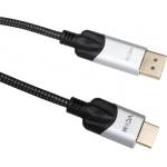 VCOM Кабел DisplayPort към HDMI с поддръжка на 4K - VCom DisplayPort to HDMI 4K Cable (черен) (180 см) (CG608M-1.8m)