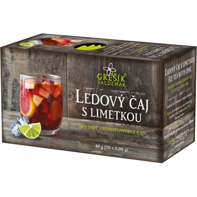 Grešík Natura Ledový čaj s limetkou 20 n.s. 40 g