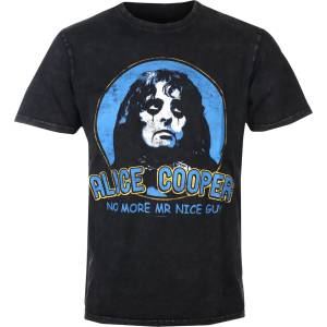 ROCK OFF мъжка тениска Alice Cooper - No More Mr Nice Guy Stone Wash -i BL - ROCK OFF - ACSTNW31MB