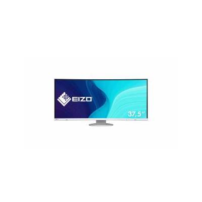 Извит монитор Eizo EV3895-WT, 3840x1600 UW4K/WQHD+, 37.5", 24: 10, 60 Hz, 5 ms, DisplayPort x1 HDMI x2 RJ-45 x1 USB-C x1, клас E