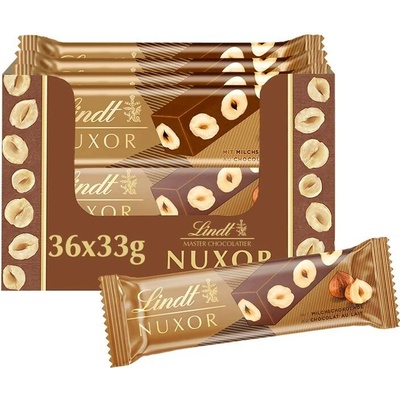 Lindt NUXOR Snack mléčná 36 x 33 g