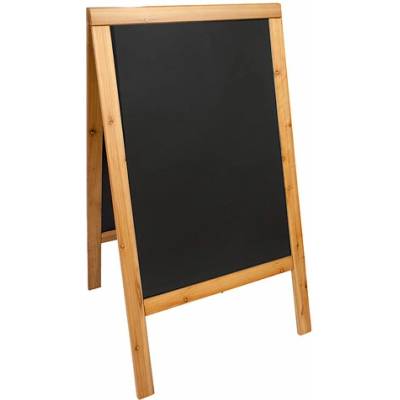 CONTACTO Tabule dřevěná 850 550 mm černá 7696/123