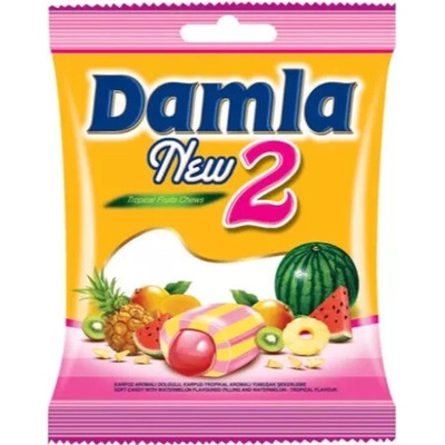 Tayas Damla New2 ovocné cukríky 90 g