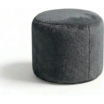 Sablio Taburetka Circle SOFTY - Graphite - 38x48 cm