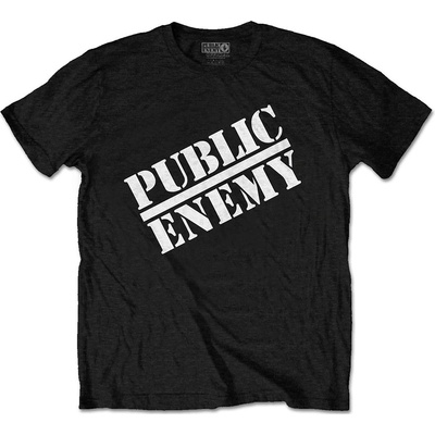 Public Enemy tričko Logo čierne