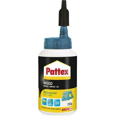 PATTEX D3 vodovzdorné lepidlo na dřevo 250 g