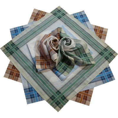 Mileta Bavlněné kapesníky 6ks světlé – Zboží Dáma