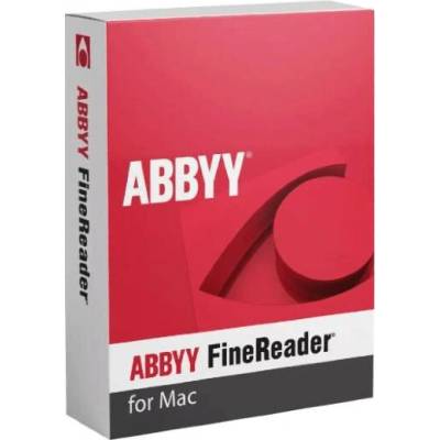 ABBYY Finereader for MAC 1 zařízení 1 rok, FR15XM-FMYL-X