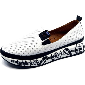 Klop mokasíny 061-4044 bílá