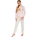 Bavlnené dievčenské pyžamo CORNETTE Kids Girl Fall ružová