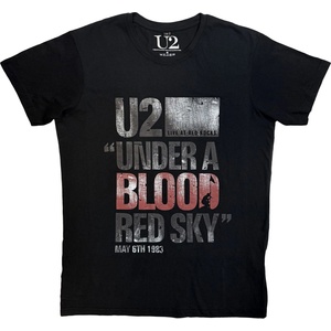 U2 Blood Red Sky Live Carbon Black XL Риза (U2CBN11MB04)