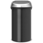 Brabantia Кош за смет Brabantia Touch Bin 60L, Matt Black, FPP капак (647251) - topmall