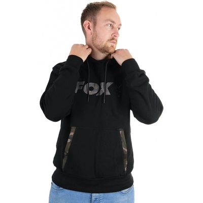 Fox mikina Black Camo Print High Neck