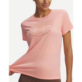 Under armour Varsity Ss Tee Pink