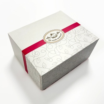 Image 1 of ЛАЙТС КАРТОНЕНА КУТИЯ 2174 22Х22Х8 25БР В СТЕК