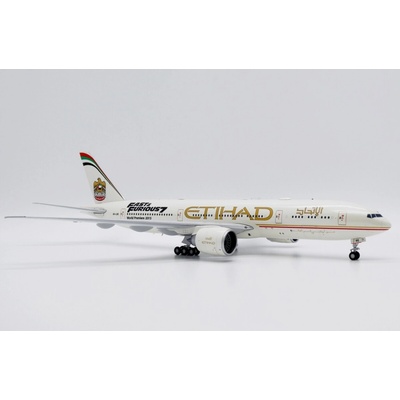 JC Wings B777-237LR Etihad Airways 2004s Colors w. Fast&Furious 7 sticker 1:200