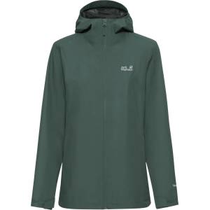 Jack Wolfskin Дамско водоустойчиво яке Jack Wolfskin Women's Outrovert 2L Jacket Waterproof jacket - Sago Palm (102-5489-0312)