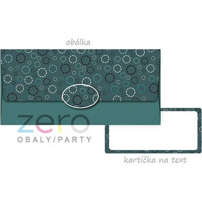 Obálka dárková na peníze - kolečka