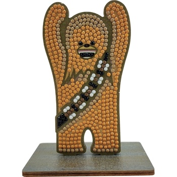 Craft Buddy Комплект за диамантена бродерия, Craft Buddy, Crystal Art Buddies, Чубака, 7 части