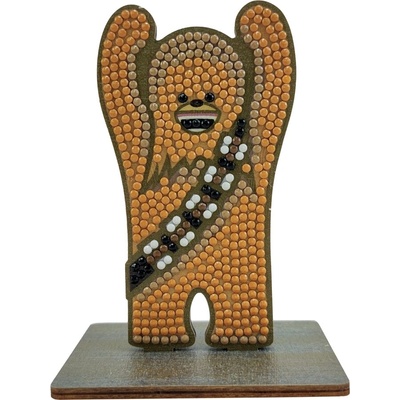 Craft Buddy Комплект за диамантена бродерия, Craft Buddy, Crystal Art Buddies, Чубака, 7 части