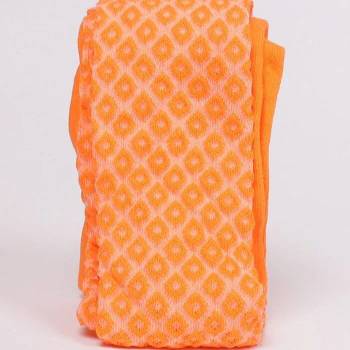 Image 1 of Детски памучен чорапогащник в оранжев цвят