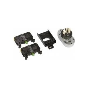 Spamel Control button 22mm double red/green with self return 2Z ST22-2KL-20Z/C