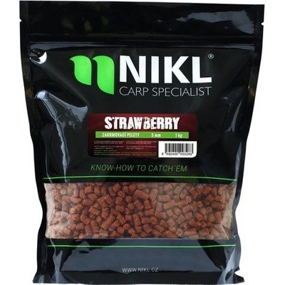 Karel Nikl Pelety Strawberry 1kg 3mm