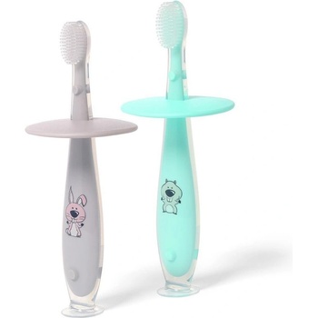 Image 1 of BabyOno Четка за зъби Babyono - 6 м+, зелена (551/01)