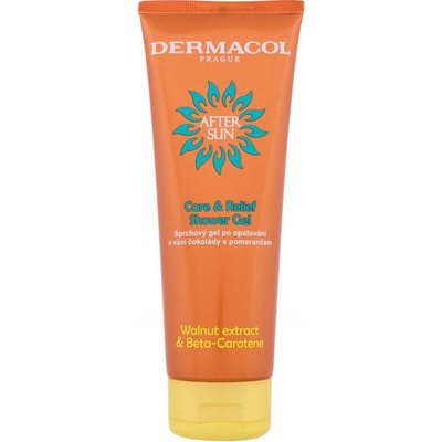 Dermacol After Sun sprchový gel po opalování čokoláda a pomeranč 250 ml – Zboží Dáma