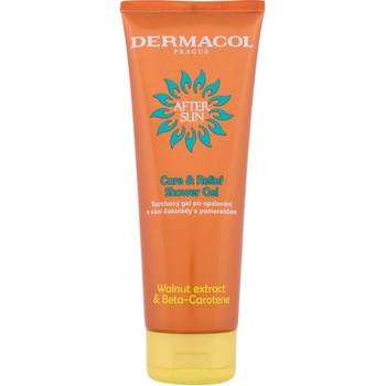 Dermacol After Sun sprchový gel po opalování čokoláda a pomeranč 250 ml