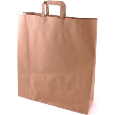 Taška 44*14*50 cm, hnědý 100% recyklovaný papír 100 g