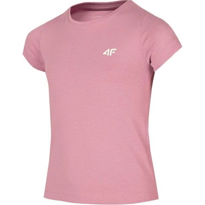 4F dětské tričko HJZ22 JTSD001 light pink
