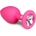 EasyToys Diamond Plug Small Pink